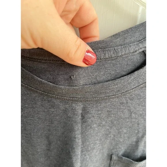 Lululemon Women's Find Your Zen Crew‎ Neck Long Sleeve in Heathered Dark Grey 8 - Picture 6 of 6